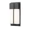 Z-Lite Nyx 2 Light Outdoor Wall Light, 6in. W x 13in. H, Black 5014S-BK-LED - alternate 1